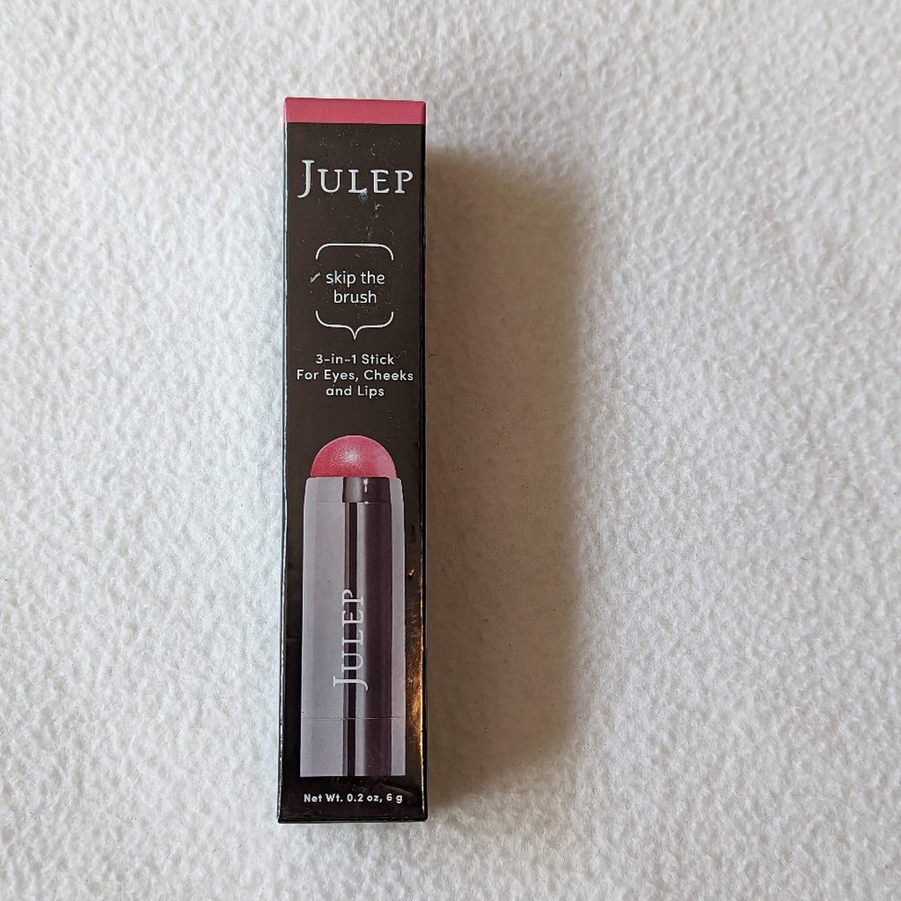 2X🎉HP🎉Julep Golden Guava Skip The Brush 3 in 1 Blush Stick Eyes, Cheeks & Lips - Picture 3 of 14